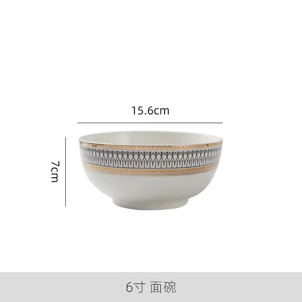 2 plate and bowl set hand made by lux dishes