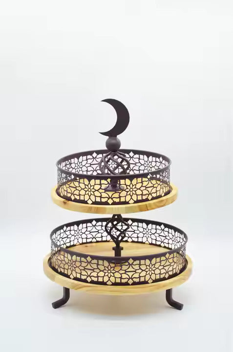 Ramadan  Wood plate