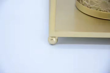 amadan Iron Lantern Masjid Shape Set of 3 Candle Holder Hand-made by lux dishes