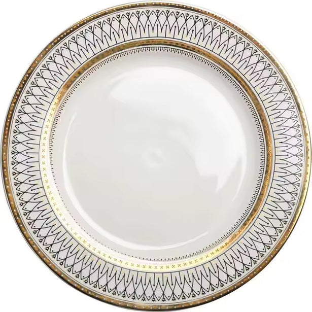 2 plate and bowl set hand made by lux dishes