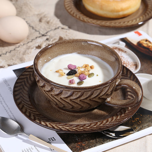 طقم "راتان" الخزفي