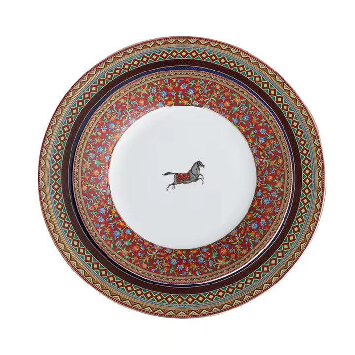 vintage horse  plates