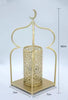 amadan Iron Lantern Masjid Shape Set of 3 Candle Holder Hand-made by lux dishes