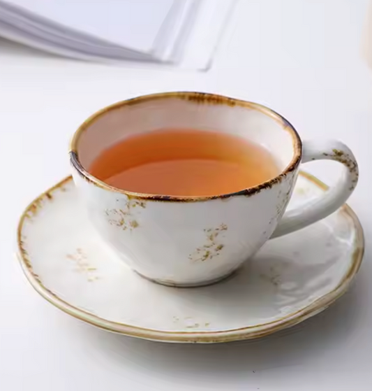 Hand-Painted Ceramic Tea Cups