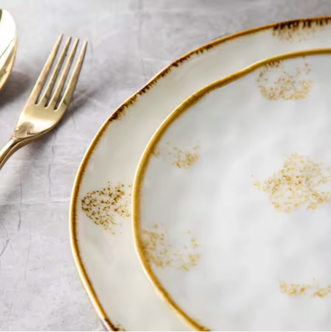 gold plate set