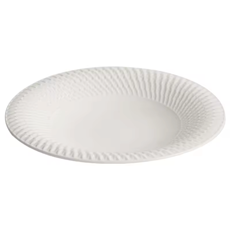 white porcelain plate