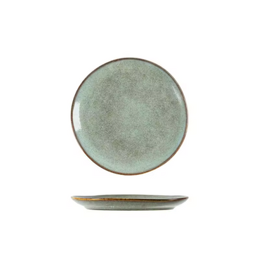 Vintage Ceramic Western Steak Plate by lux dishes